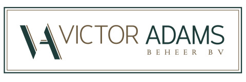 Logo Victor Adams beheer met kader